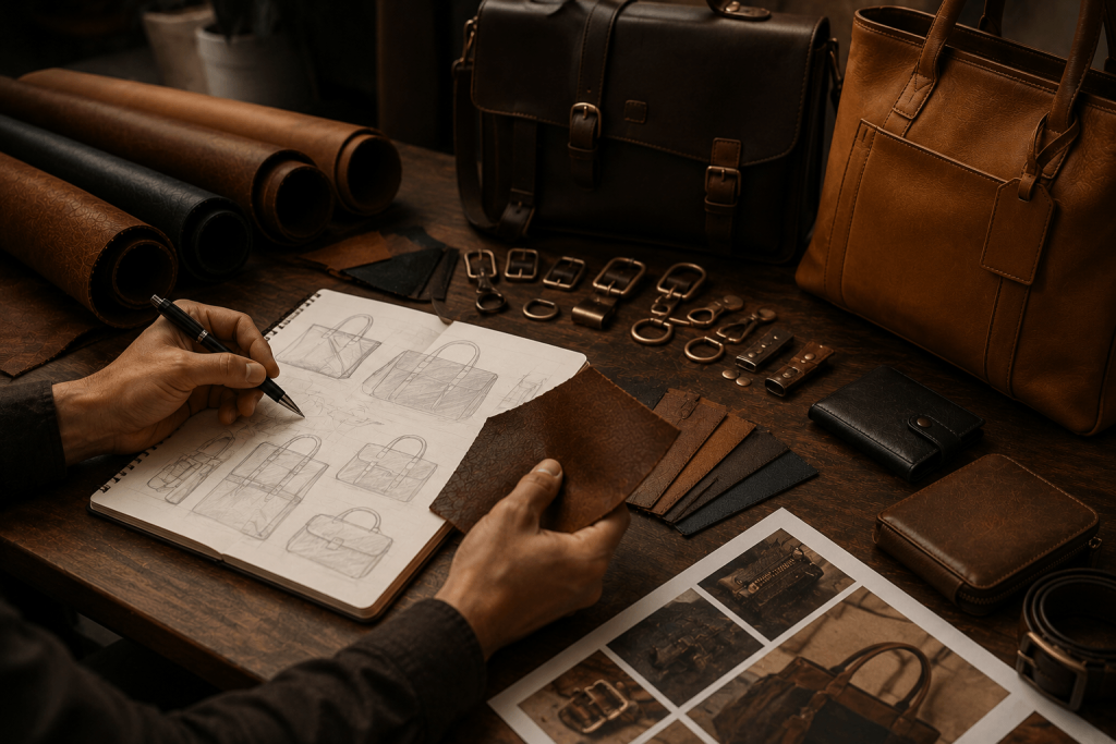 custom leather for your brand?